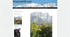 Desktop Screenshot of krupowki36.com